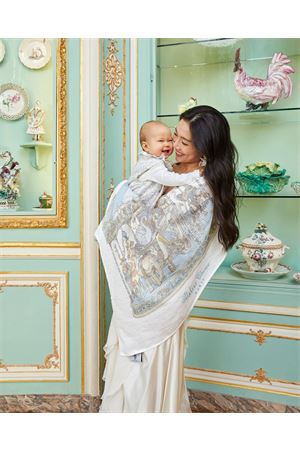 Carré - Carousel Blue ATELIER CHOUX PARIS KIDS | CARRÉBLUE